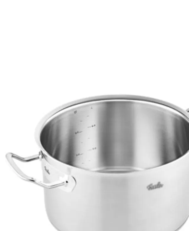 Fissler Original-Profi Collection Stainless Steel Stock Pot with Lid - 2.3 Quarts