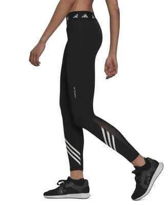 Women's Active Techfit 3-Stripes Training Leggings