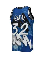Men's Mitchell & Ness Shaquille O'Neal Navy Cleveland Cavaliers Hardwood Classics 2009/10 Jersey Size: Small