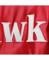 Men's Mitchell & Ness Dominique Wilkins Yellow/Red Atlanta Hawks Hardwood Classics 1986/87 Split Swingman Jersey Size: Large