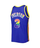 Mitchell & Ness Allen Iverson Navy Denver Nuggets Hardwood Classics Authentic 2006 Jersey