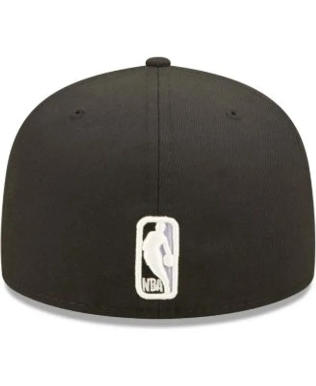 New Era Blue Detroit Pistons 3X NBA Finals Champions Pop Sweat 59FIFTY Fitted Hat
