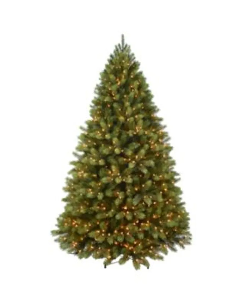 7.5' Pre-Lit Medium Iridescent Pine Artificial Christmas Tree - Multi-Color  LED Lights