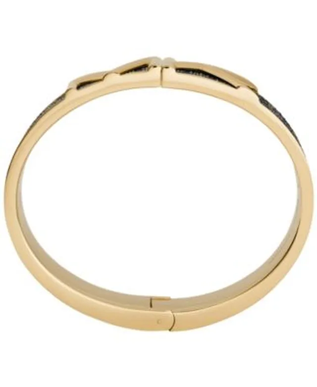 Michael Kors MK Mott Logo Signature Bangle Bracelet