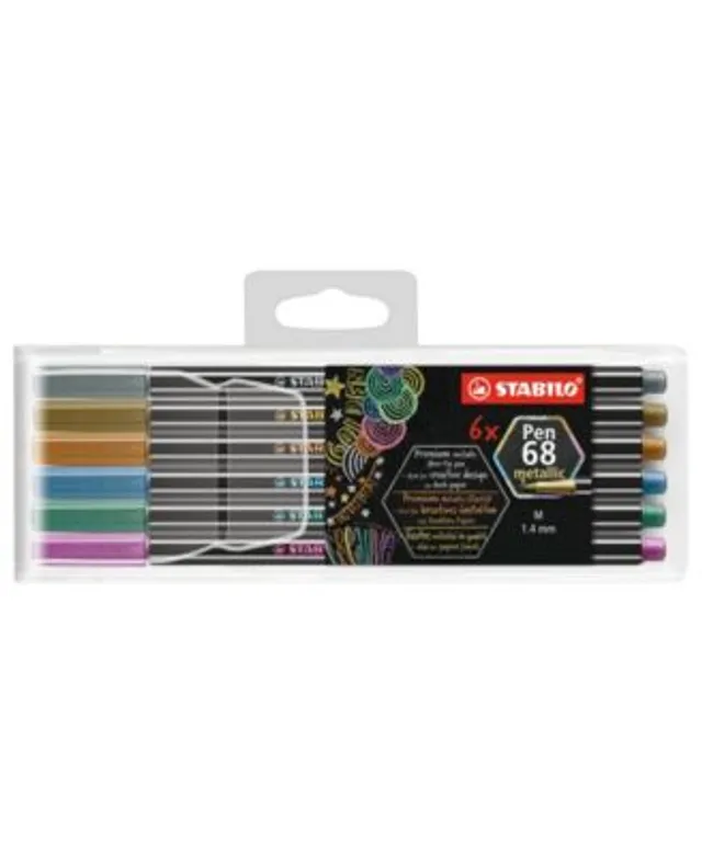 Stabilo : Pen 68 : Brush Pen : Arty Wallet Set of 12 - Stabilo