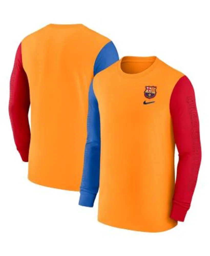Elegantie Op het randje Elk jaar Nike Men's Orange Barcelona Ignite Long Sleeve T-shirt | The Shops at  Willow Bend