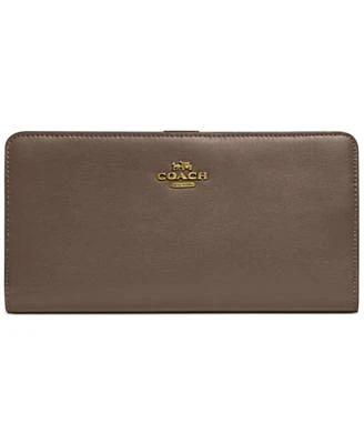 Skinny Wallet in Refined Leather