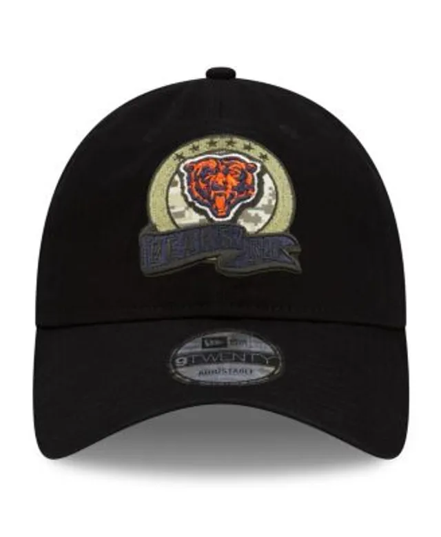 Women's New Era Black Chicago Bears 2022 Salute To Service 9TWENTY  Adjustable Hat