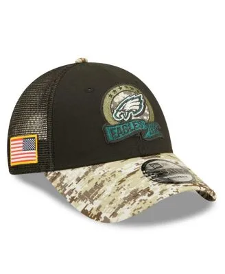 Miami Dolphins 2022 SALUTE-TO-SERVICE Black Fitted Hat