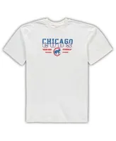 Lids Chicago Cubs Big & Tall Pinstripe Shorts - White/Royal