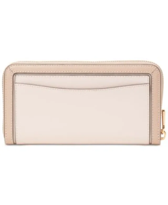 kate spade new york Morgan Colorblocked Saffiano Leather Zip-Around  Continental Wallet - Macy's