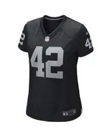 Men's Nike Ronnie Lott Black Las Vegas Raiders Game Retired Player Jersey