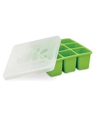 Homemade Baby Food Flexible Freezer Tray and Lid Set