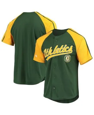 Men's Oakland Athletics Nike Kelly Green Road Cooperstown Collection Team  Jersey