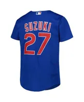 Seiya Suzuki Chicago Cubs Nike Youth Alternate Replica Player Jersey - White