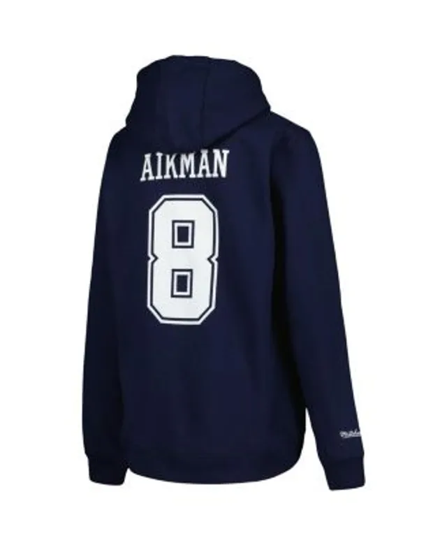 Youth Mitchell & Ness Troy Aikman Navy Dallas Cowboys Retired Player Legacy Jersey Size: Small