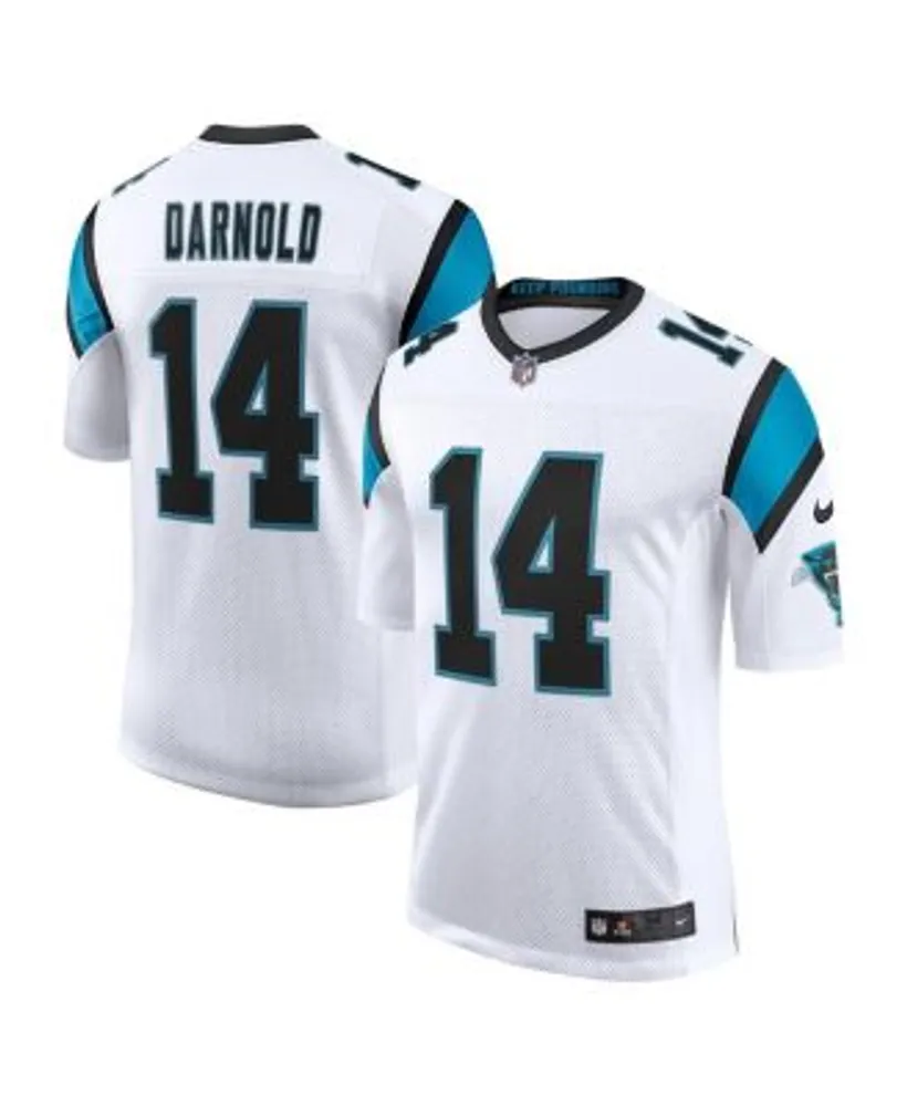 Youth Sam Darnold Black Carolina Panthers Replica Player Jersey