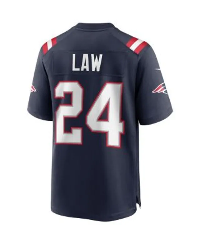 Nike Men's Ty Law Red New England Patriots Retired Player