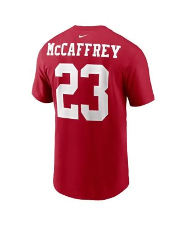 Nike Men's Christian McCaffrey Scarlet San Francisco 49ers Game Player  Jersey