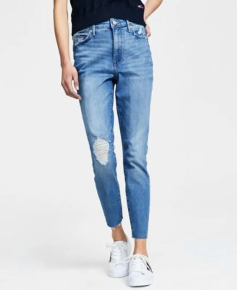 Tommy Jeans Women's Ripped Skinny Ankle Jeans | Connecticut Post Mall