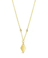 Sterling Forever Louise Pendant - Gold