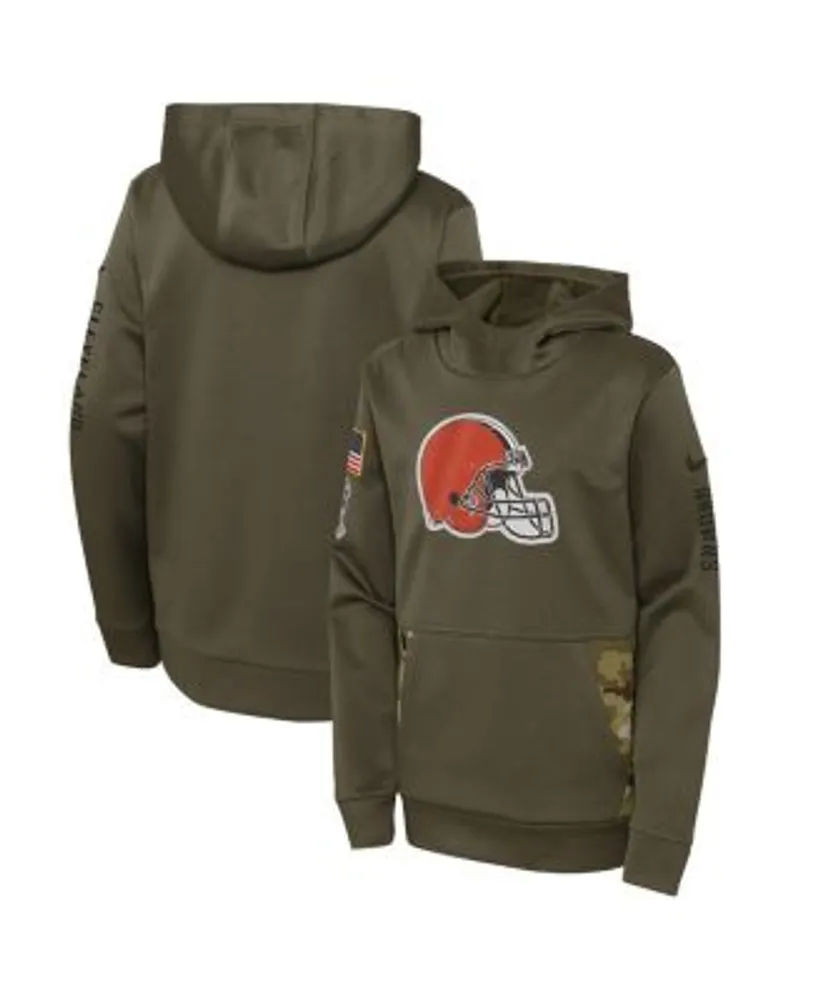 Chicago Bears Nike Women's 2021 Salute To Service Therma Performance  Pullover Hoodie - Olive