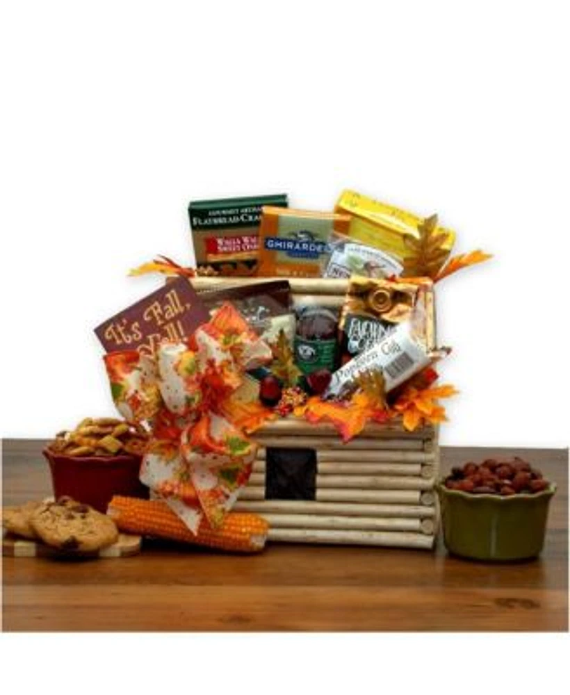 Gbds It's Fall Y'all Fall Log Cabin Gift- Thanksgiving Gift Basket - Fall Gift  Basket - 1 Basket | Dulles Town Center