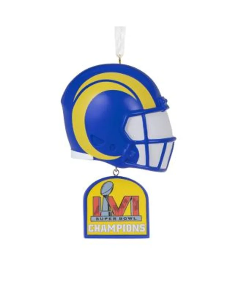 Hallmark Los Angeles Rams Super Bowl LVI Champions Figural Helmet Ornament