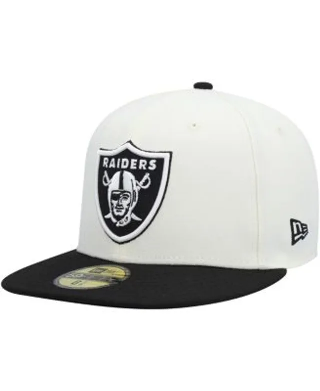 Pittsburgh Steelers New Era Chrome Color Dim 59FIFTY Fitted Hat - Cream