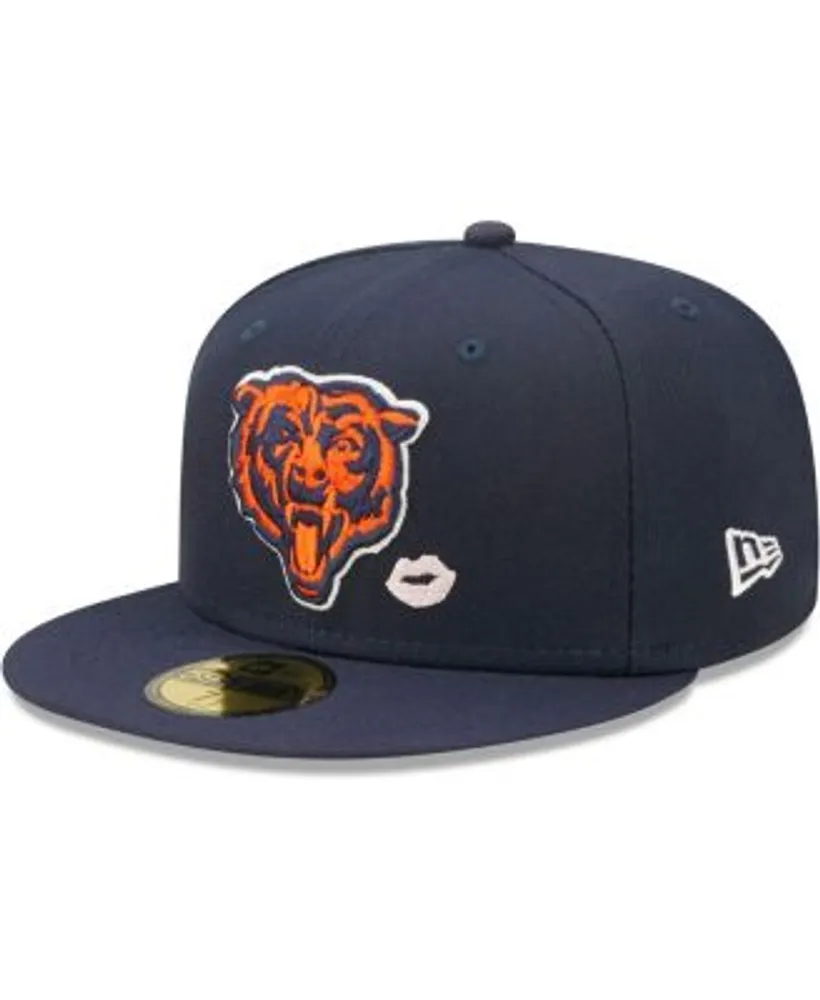 Men's New Era Orange Chicago Bears Omaha 59FIFTY Fitted Hat