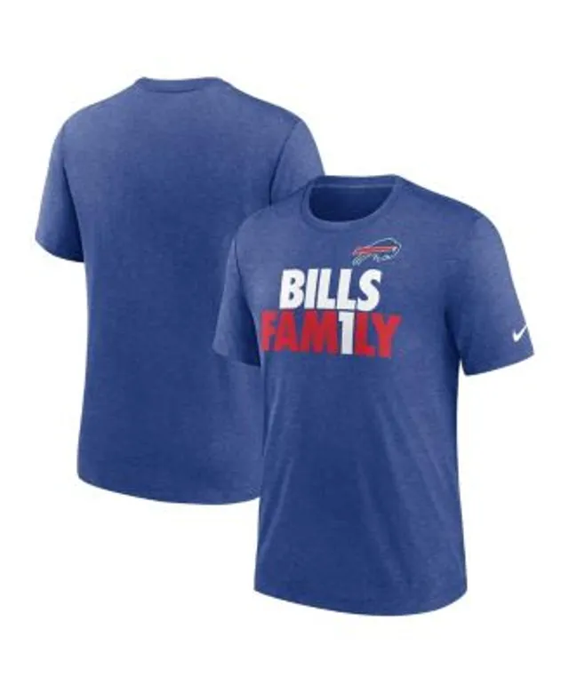 Men's Homage Ash Buffalo Bills Stadium Tri-Blend T-Shirt Size: Small