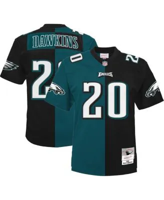 Men's Mitchell & Ness Brian Westbrook Black Philadelphia Eagles