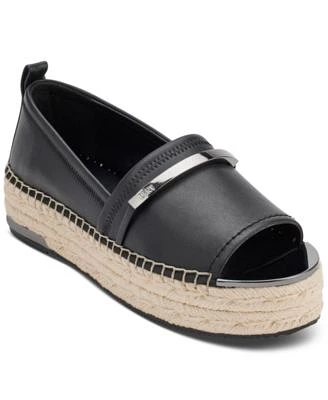 Myrene Embellished Espadrille Platform Flats