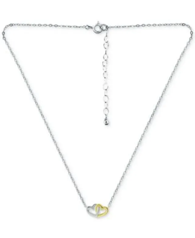 Giani Bernini Intertwined Hearts Pendant Necklace in Sterling