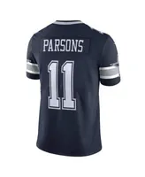 Nike Men's Micah Parsons Navy Dallas Cowboys Vapor Limited Jersey