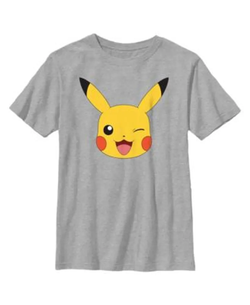 Men's Pokemon Eevee Face T-Shirt - Athletic Heather - x Large