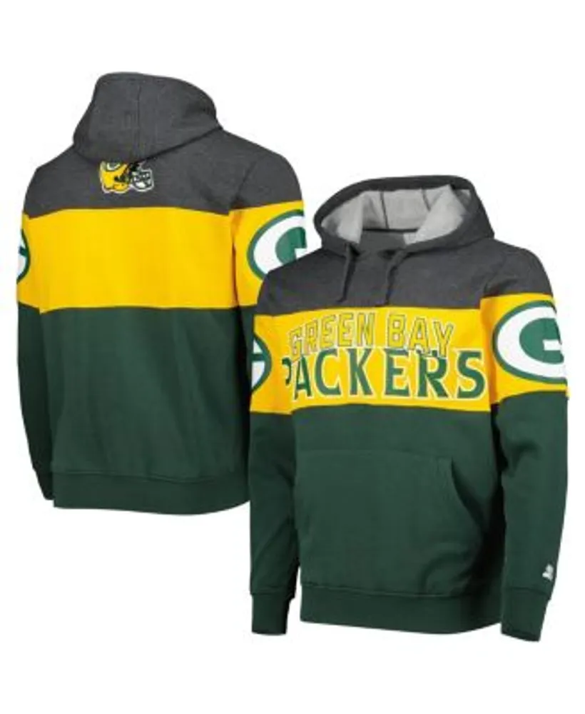 Women's Heather Charcoal Green Bay Packers Plus Size Fleece Full-Zip Hoodie  Jacket