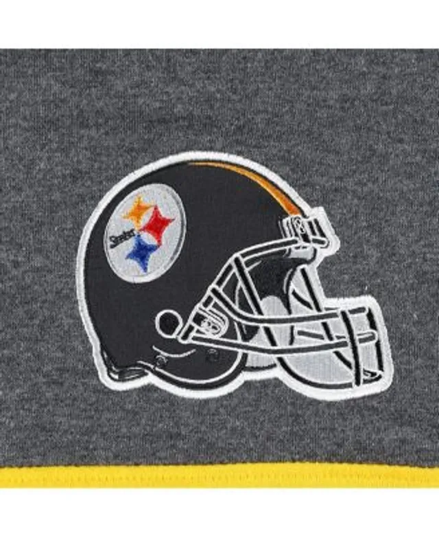 Men's Pittsburgh Steelers Heathered Charcoal Victory Earned