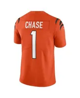 Men's Nike Ja'Marr Chase White Cincinnati Bengals Alternate Game Player  Jersey