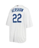 Profile Women's Clayton Kershaw White Los Angeles Dodgers Plus
