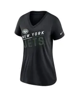 Nike Women's Derek Jeter Navy New York Yankees HOF2 Tri-Blend V-Neck T-Shirt