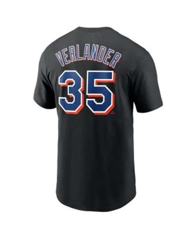 Justin Verlander New York Mets Nike Name & Number T-Shirt - Black