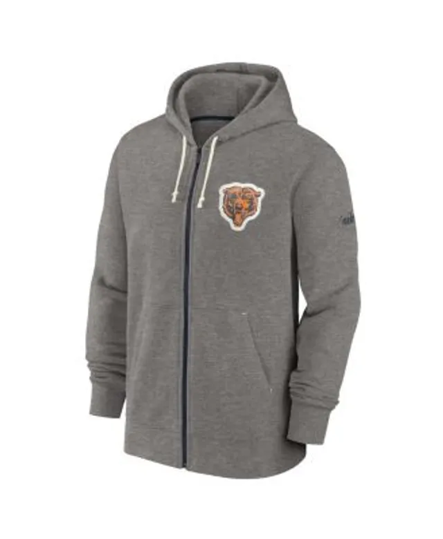 Men's Nike Orange Chicago Bears Sideline Performance - Full-Zip Hoodie