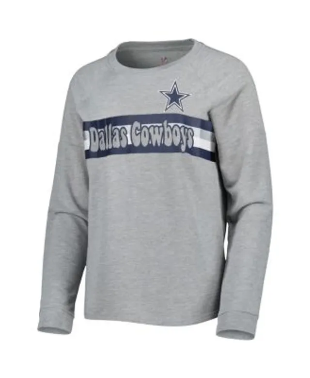 Outerstuff Youth Boys Heathered Gray and Navy Dallas Cowboys