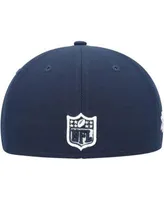 Men's New Era Navy Dallas Cowboys Coach D 59FIFTY Fitted Hat