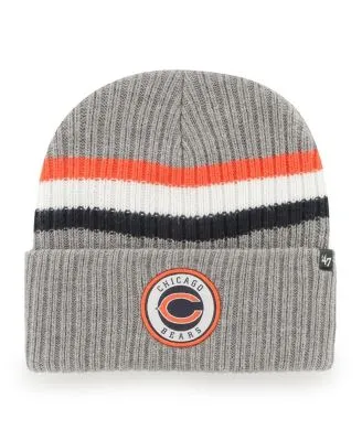 New Era Men's New Era Navy Chicago Bears Knit Trapper Hat