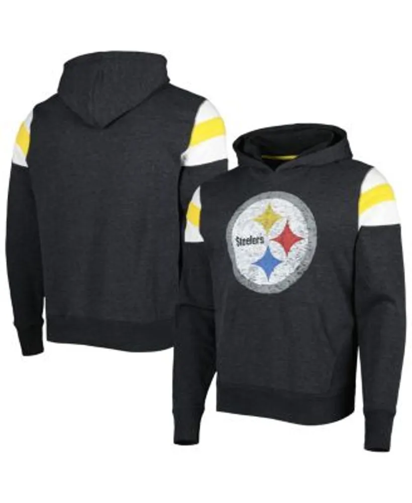 Pittsburgh Steelers Men's 47 Brand Logo Black Pullover Jersey