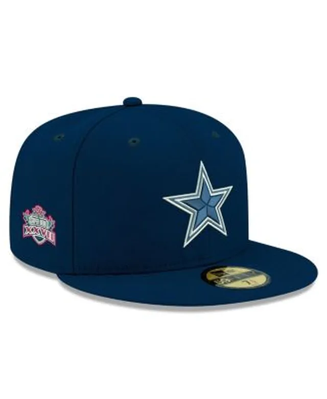 New Era Navy Dallas Cowboys Stateview 59FIFTY Fitted Hat