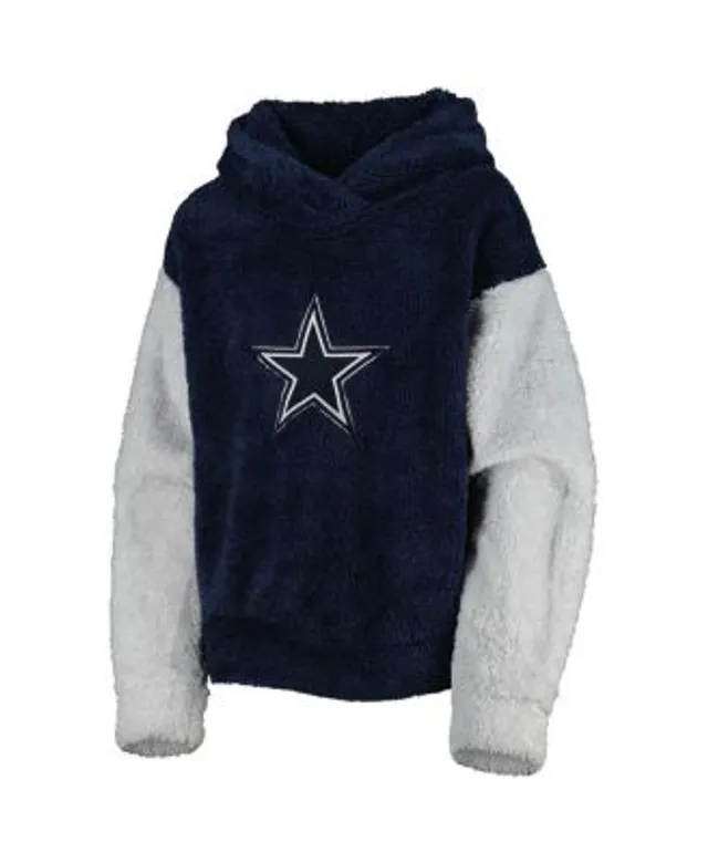 New Era Navy/Gray Dallas Cowboys Fleece Star Pullover Hoodie