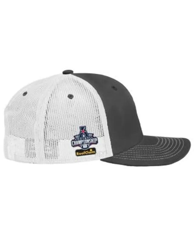 Men's Carolina Panthers '47 White/Black Waves Solo Flex Fit Hat